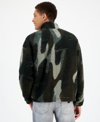 Мужская камуфляжная куртка, футболка и джинсы A|X Armani Exchange