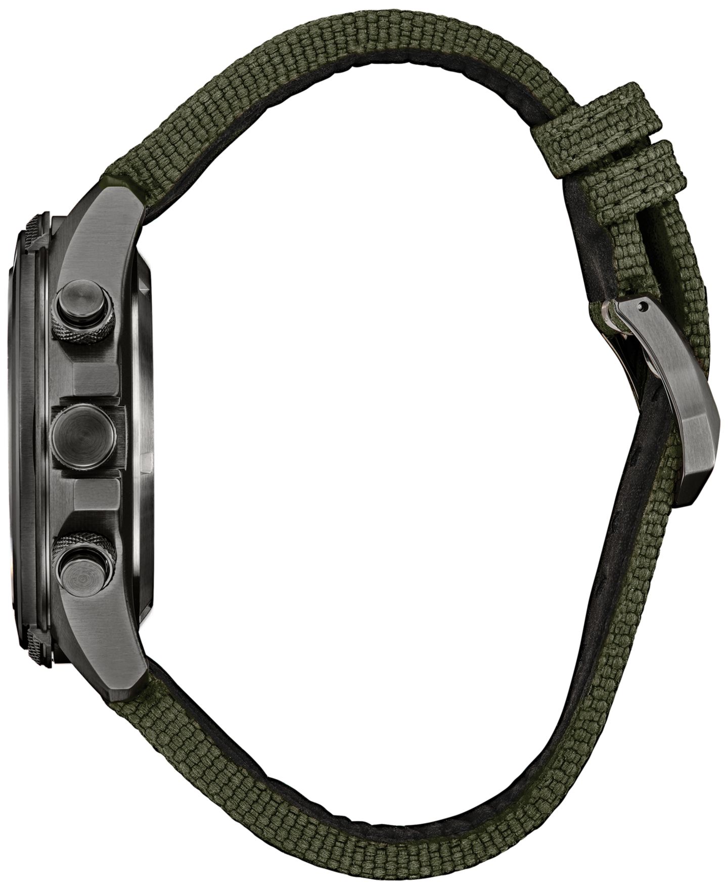 Мужские часы Citizen Eco-Drive Chronograph Promaster Green Cordura® Strap Watch 44mm — фото 2