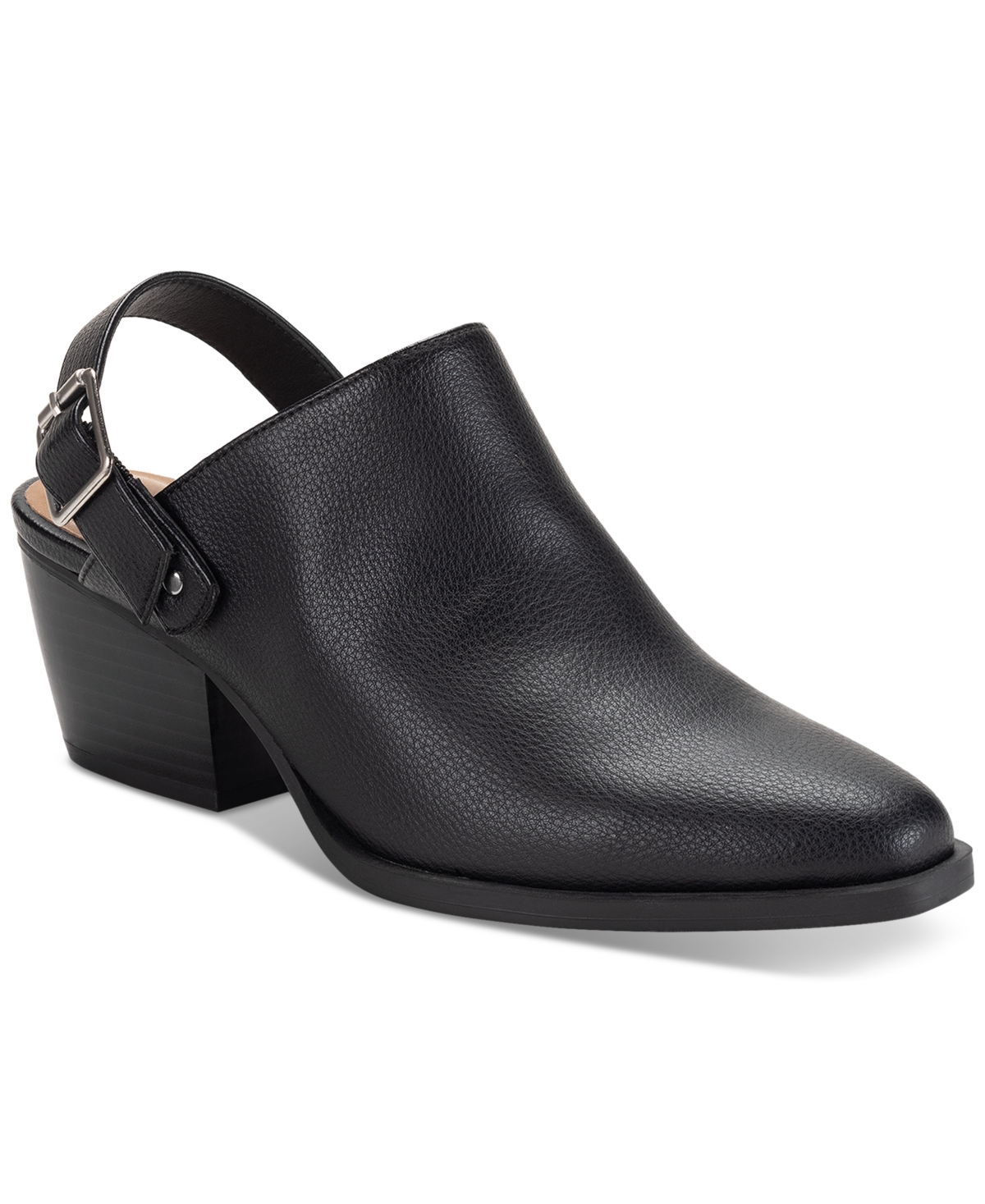 Style & Co Women's Rhiana Heel Buckle Mules, Created for Macy's