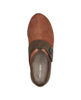 Women's Edline Button Strap Slip-On Mules