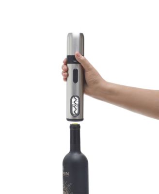 Electric Corkscrew and Preserver, Stainless Steel