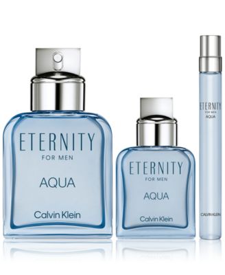 Мужские духи Calvin Klein, 3 шт. Подарочный набор туалетной воды Eternity Aqua
