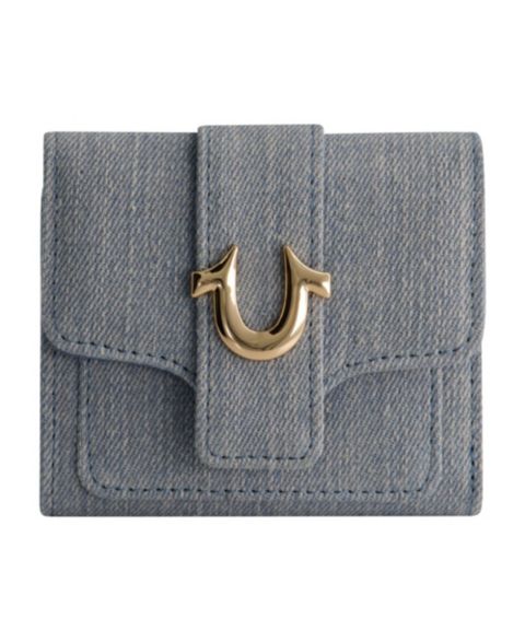 True Religion Denim Small Horseshoe Wallet