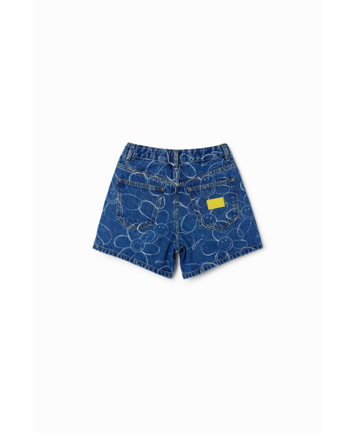 Desigual Girls Girls's Smiley Originals denim shorts