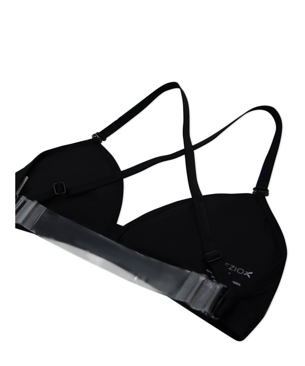 Capezio Girls Deep Neck Clear Back Bra