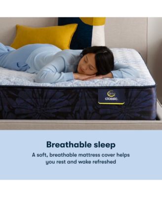 Serta Classic Dorian 12.5 Plush Euro Top Mattress Collection In Transparent