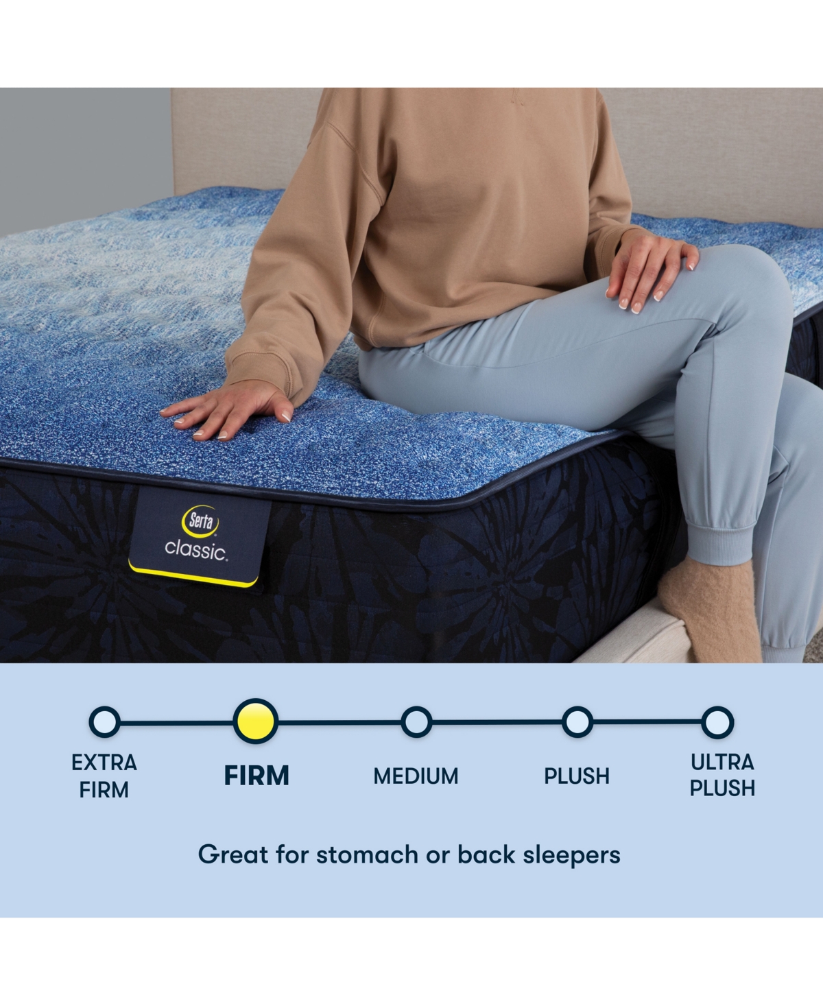 Serta Classic Brecon 13" Firm Mattress In No Color