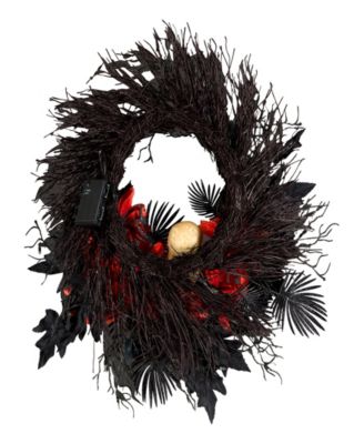 Boo-tiful Halloween Wreath, 24 Inches