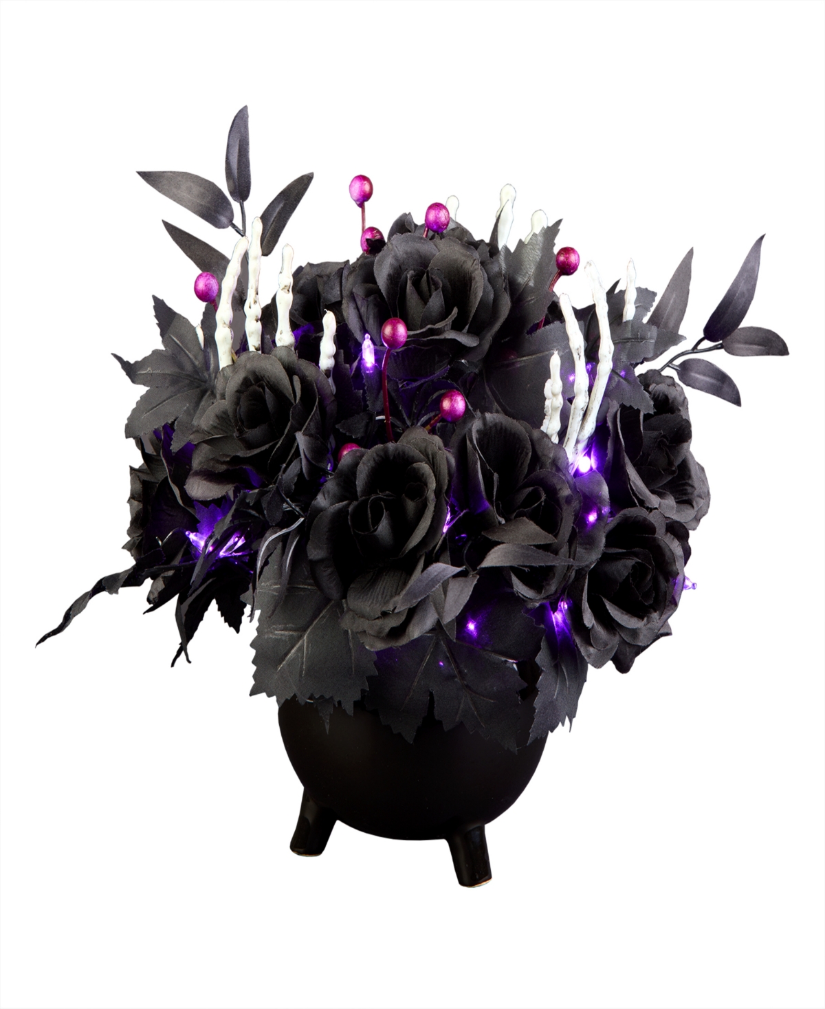 Halloween Centerpiece, 19 Inches - Black