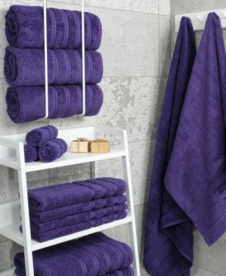 Edison Luxury 100% Turkish Cotton 4-Piece Bath Towel Set