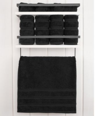 Edison Luxury 100% Turkish Cotton 4-Piece Hand Towel Set