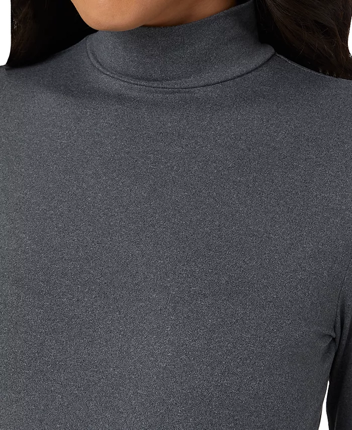 Women's Long-Sleeve Mock-Neck Top - thumbnail 8
