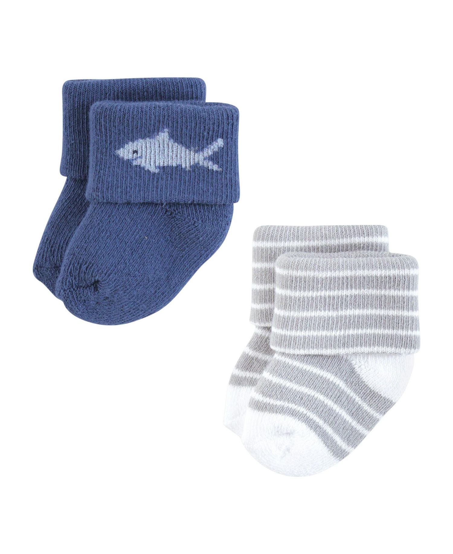 Baby Boys Hudson Comfort 8-Pack Terry Socks