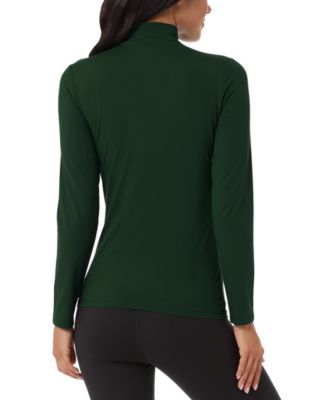 Women's Long-Sleeve Mock-Neck Top 