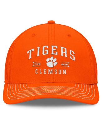 Men's Orange Clemson Tigers Carson Trucker Adjustable Hat