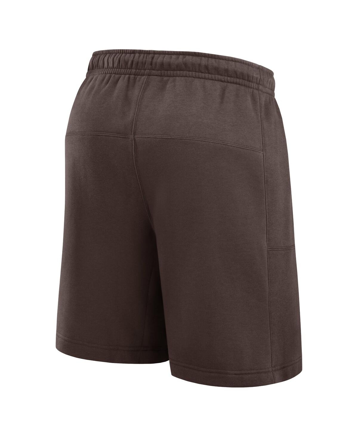 Nike Men'sSan Diego Padres Arched Kicker Shorts - Brown