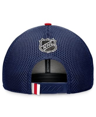 Men's Navy New York Rangers 2024 NHL Draft on Stage Trucker Adjustable Hat