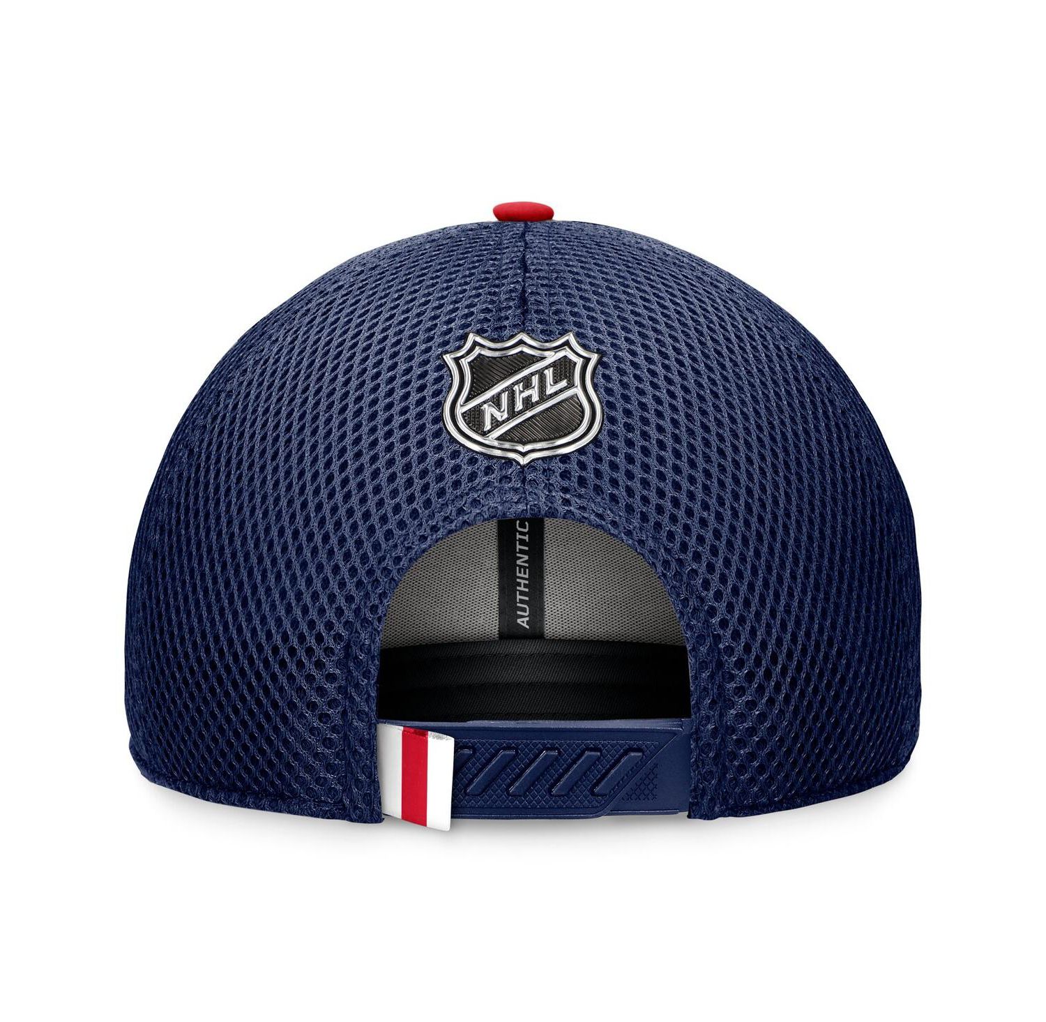 Men's Navy New York Rangers 2024 NHL Draft on Stage Trucker Adjustable Hat