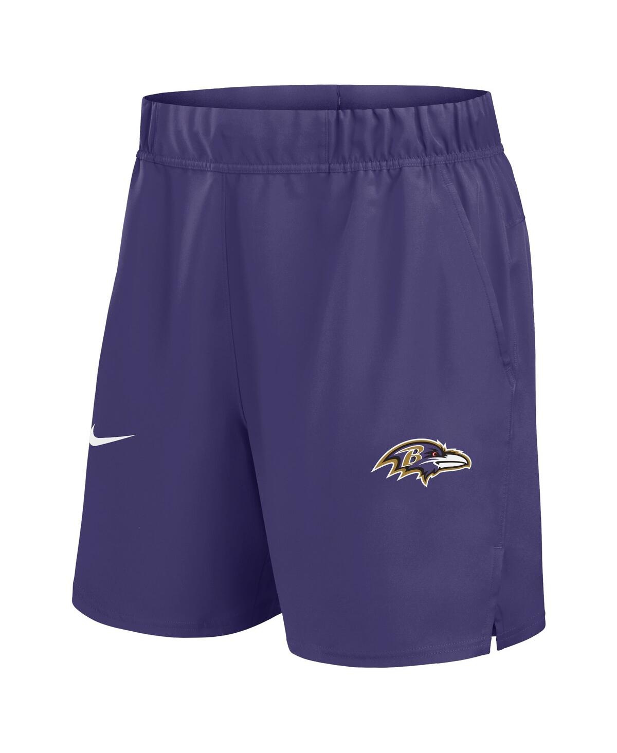 Nike Men'sBaltimore Ravens Blitz Victory Performance Shorts - Purple