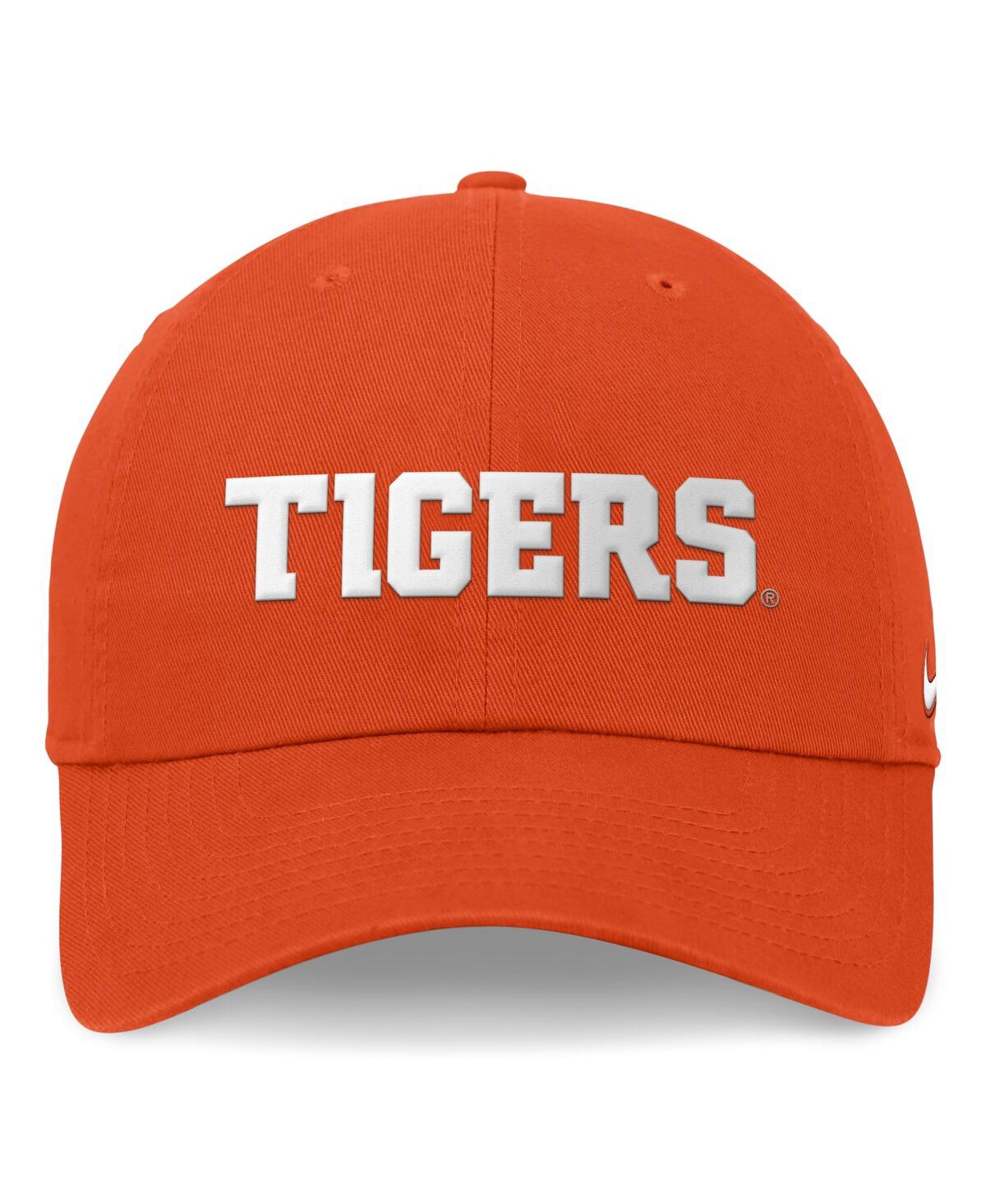 Nike Men's Orange Clemson Tigers 2024 On-field Club Adjustable Hat In Orange