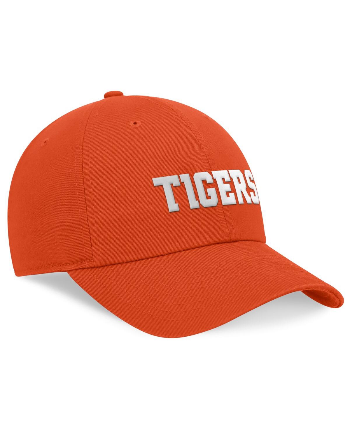 Nike Men's Orange Clemson Tigers 2024 On-field Club Adjustable Hat In Orange