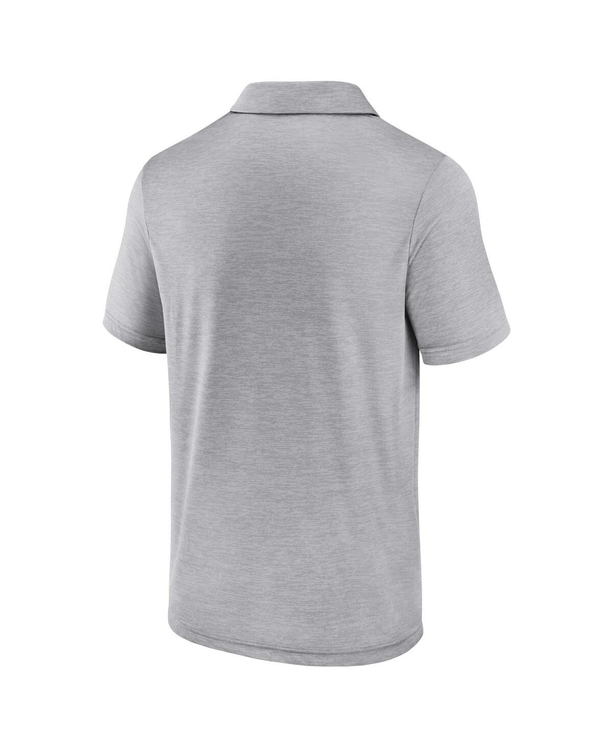 Fanatics Men'sFlorida Panthers 2024 Stanley Cup Champions Seal Logo Polo Shirt - Gray