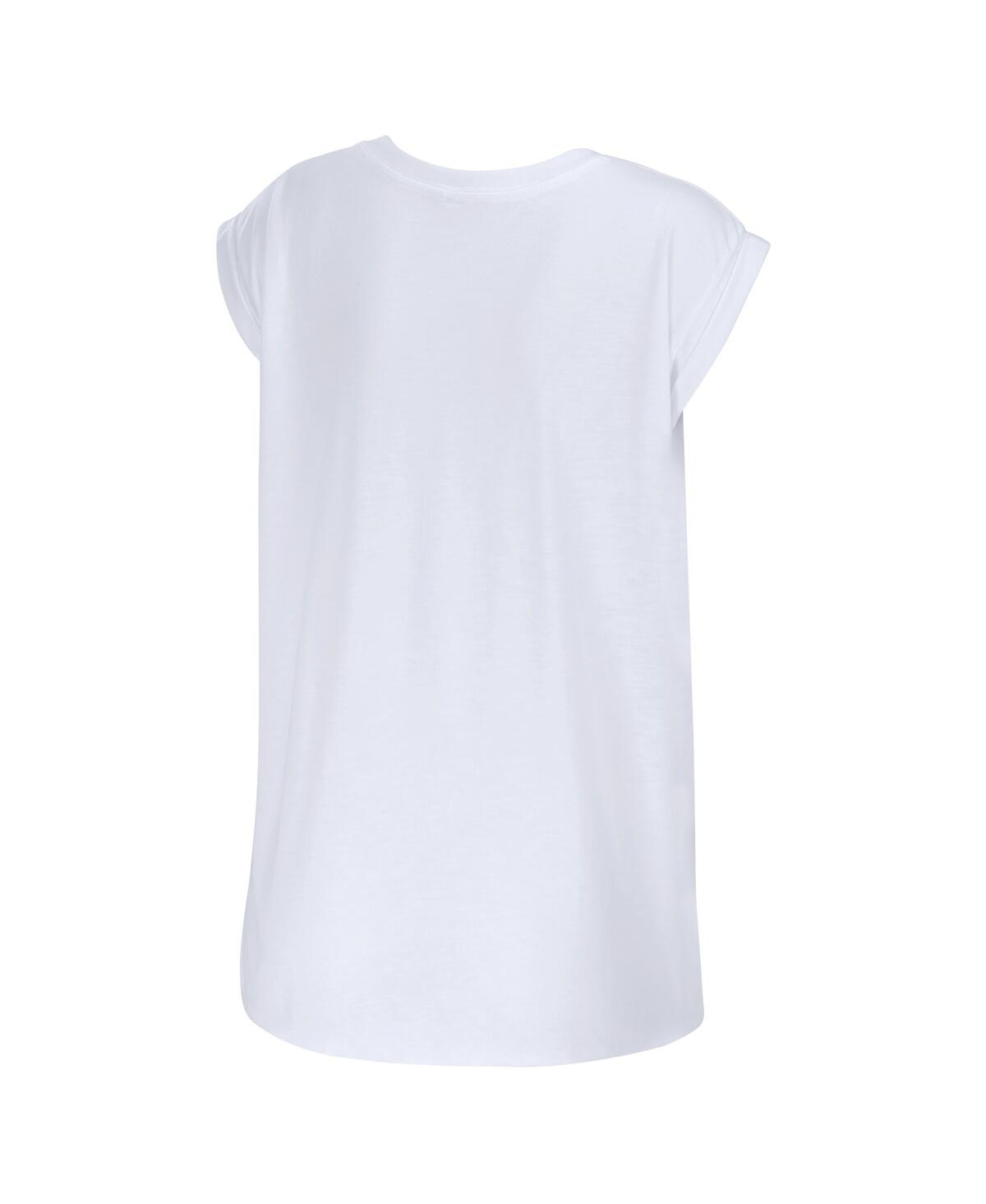 Wear By Erin Andrews Women's White 2024 Mlb All-star Game Muscle Tank Top In White