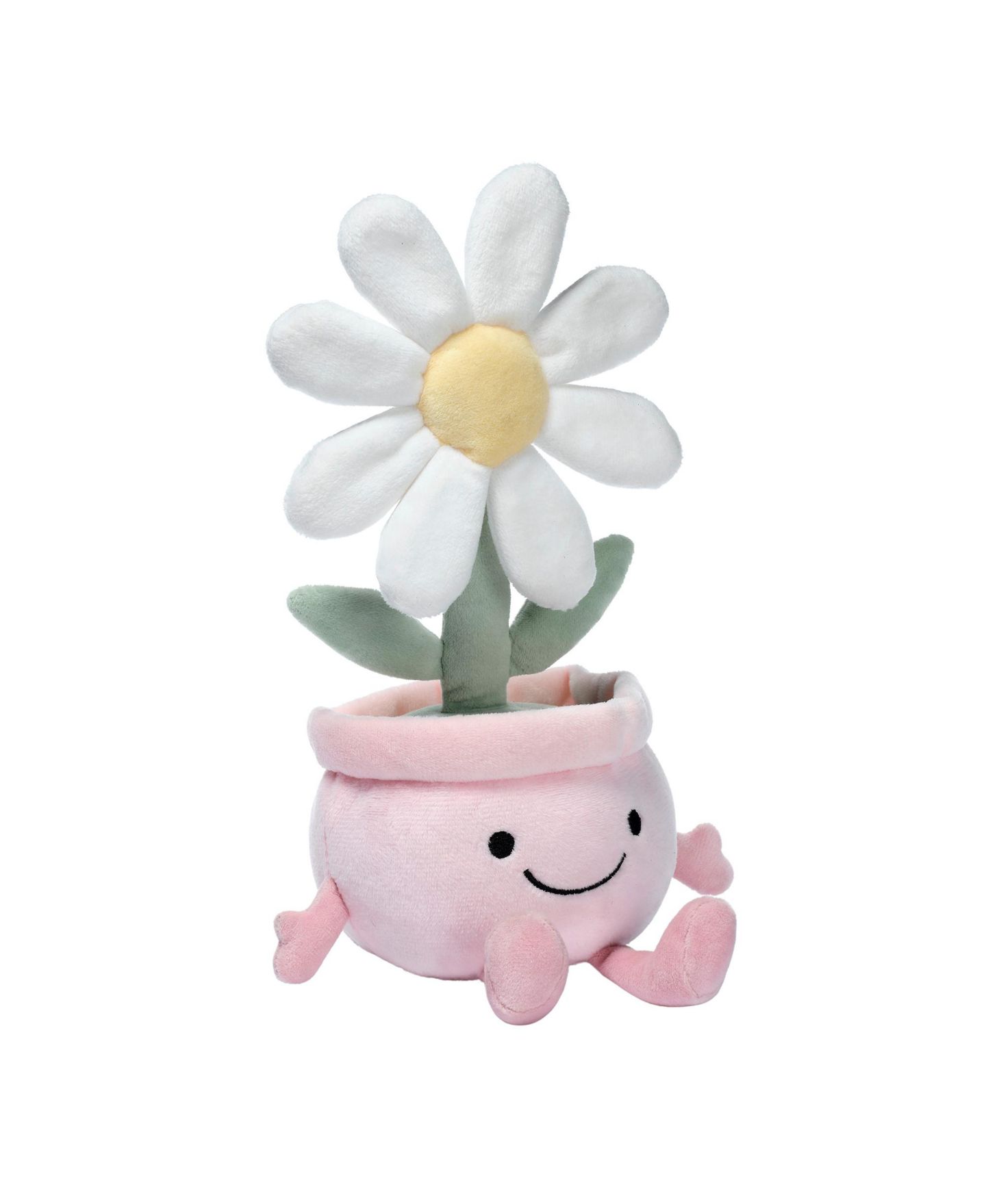 Детская мягкая игрушка Lambs & Ivy Daisy Dreams 11" Poseable-Velour Plush, цвет: Розовый — фото 5