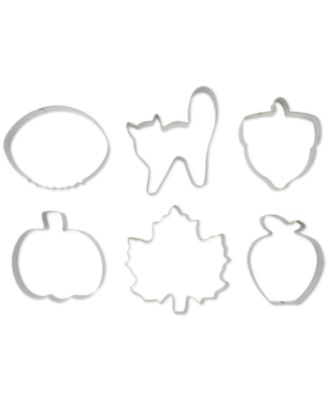 Chicago Metallic - 6-Pc. Stainless Steel Cookie Cutter Set
