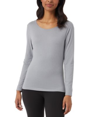 32 Degrees - Women's Long-Sleeve Scoop-Neck Top