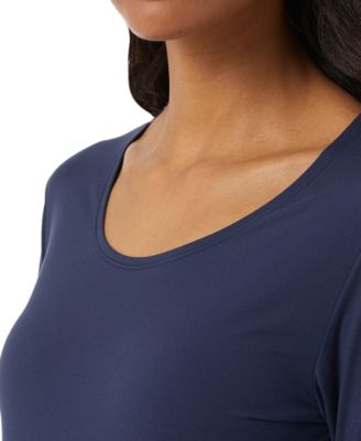 Women's Long-Sleeve Scoop-Neck Top 