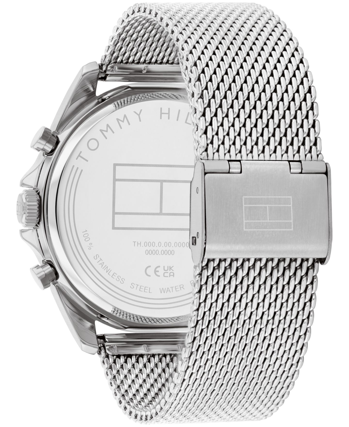 Мужские часы Tommy Hilfiger Multifunction Silver Stainless Steel Watch 43.5mm — фото 3