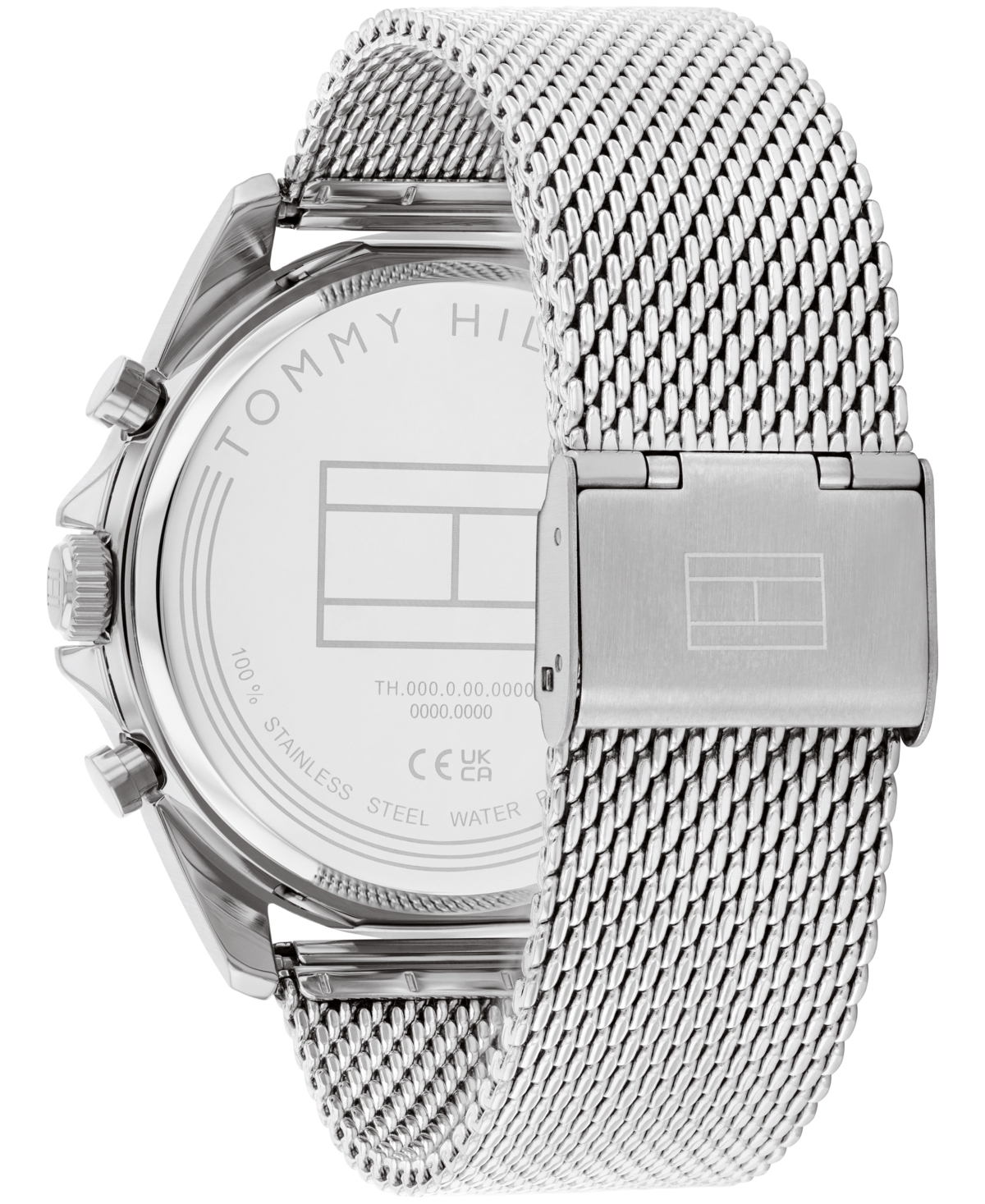 Tommy Hilfiger Men's Multifunction Silver Stainless Steel Watch 43.5mm In Silver