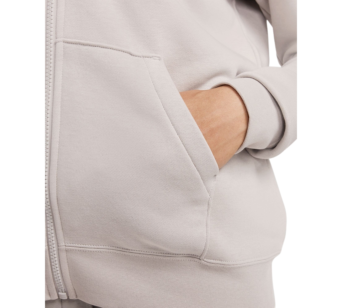 Nike Women's Sportswear Club Fleece Full-Zip Hoodie -aster Pink