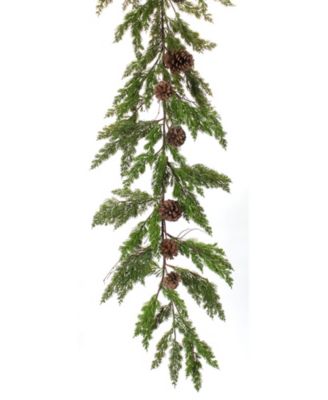 Winter Pine-cone Garland with Pinecone Accents (Set of 2)