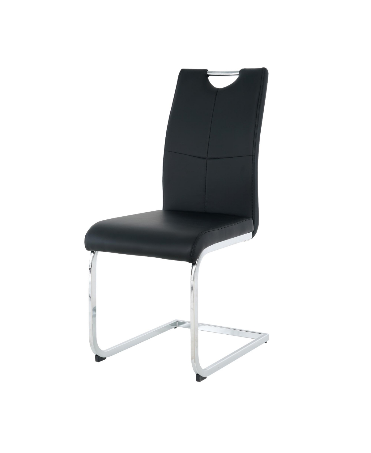 Streamdale Furniture Modern Ergonomic Dining Chair with Non-Slip Feet (Set of 2)