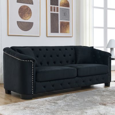 3-seater Combination Sofa - Velvet