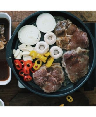 Korean BBQ Nonstick Grill Pan, 12 Inch