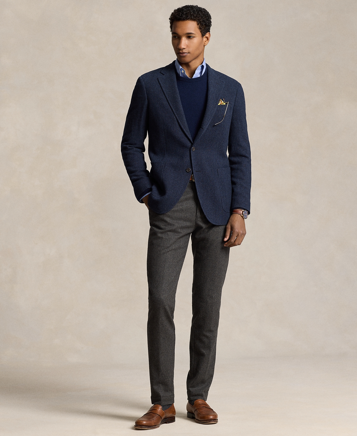 Polo Ralph Lauren Men's Polo Modern Herringbone Sport Coat