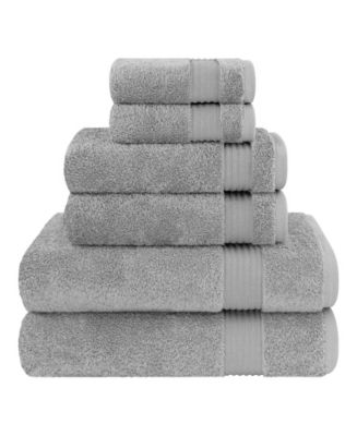 American Soft Linen Bekos Premium 100% Turkish Cotton 6-Piece Bath Towel Set - Macy's