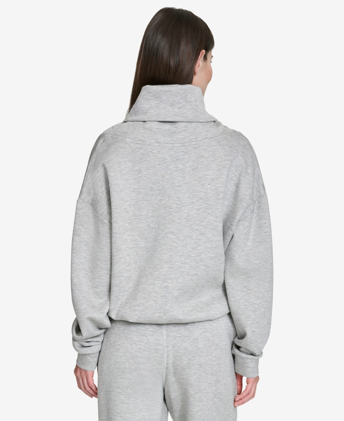 Halston Women's Shawl-Collar Dropped-Sleeve Pullover