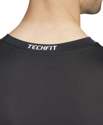 Men's Fitted Crewneck Tech-Fit Compression Shirt