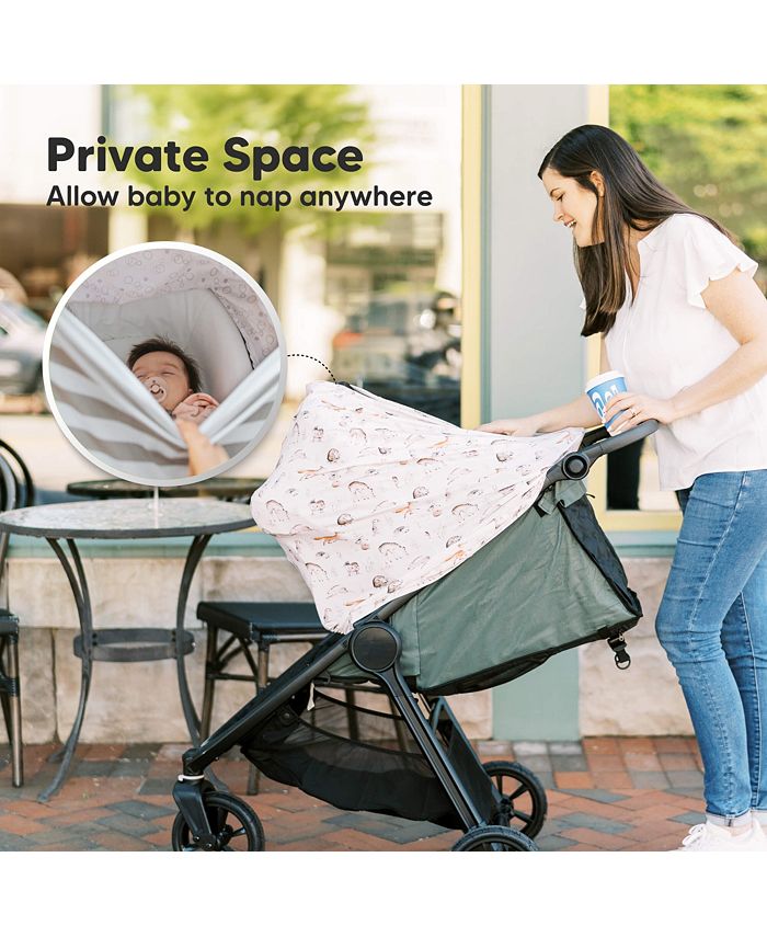 KeaBabies Car Seat Cover for Babies, MultiUse Nursing Cover, Infant
