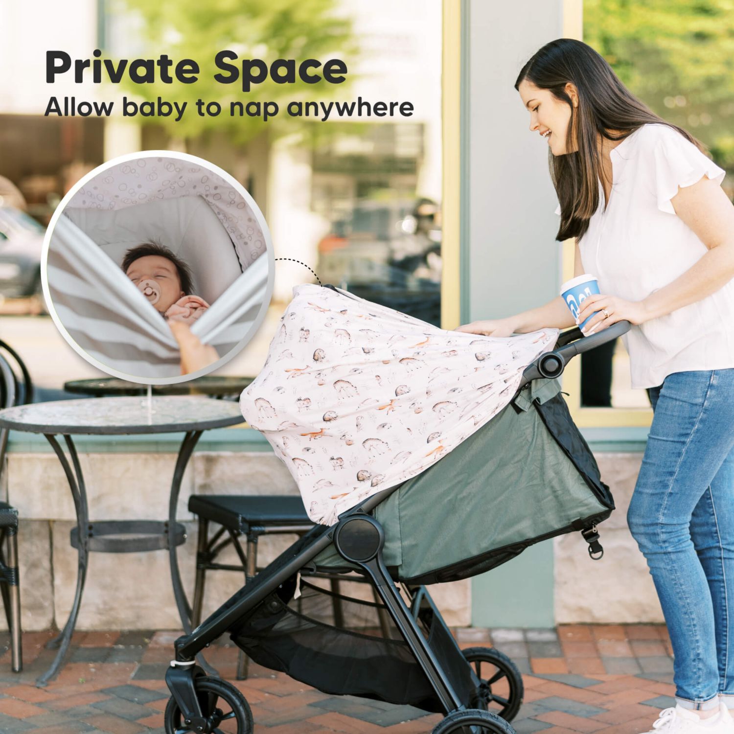 Baby Car Seat Cover, All-in-1 Nursing Cover, Car Seat Covers for Babies, Infant Car Seat Cover