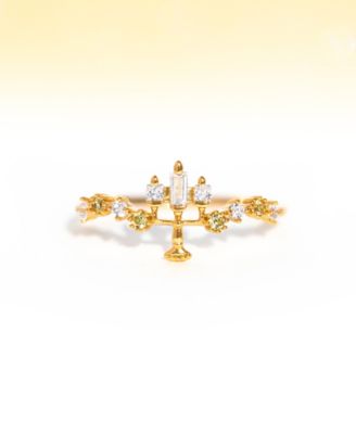 Disney Multi-Color Beauty the Beast Lumiere Ring