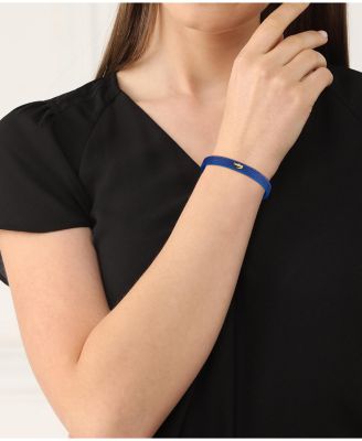 Women's 12. 12 Blue Leather Bracelet