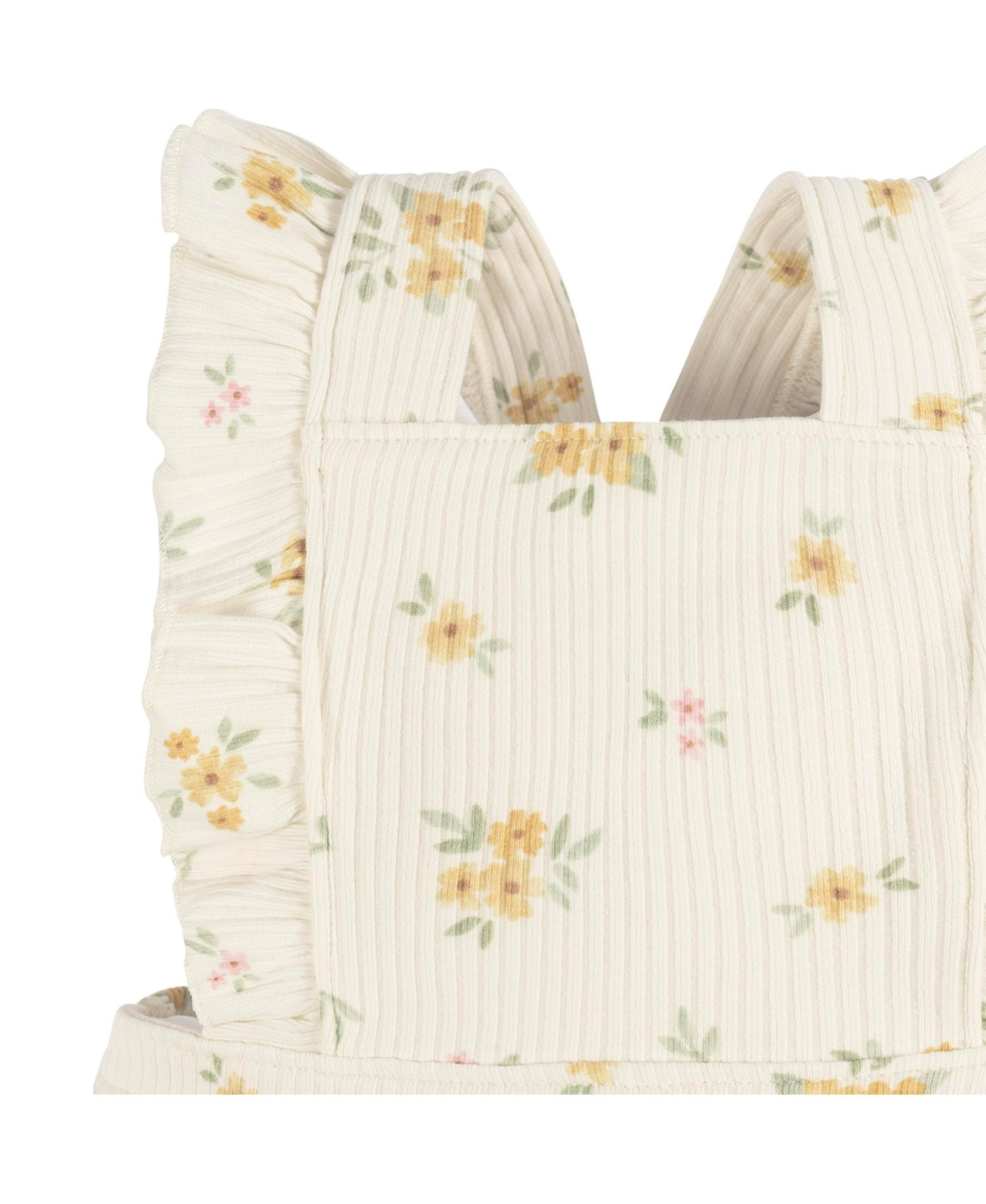 Gerber Baby Girls Baby Sleeveless Ruffle Romper