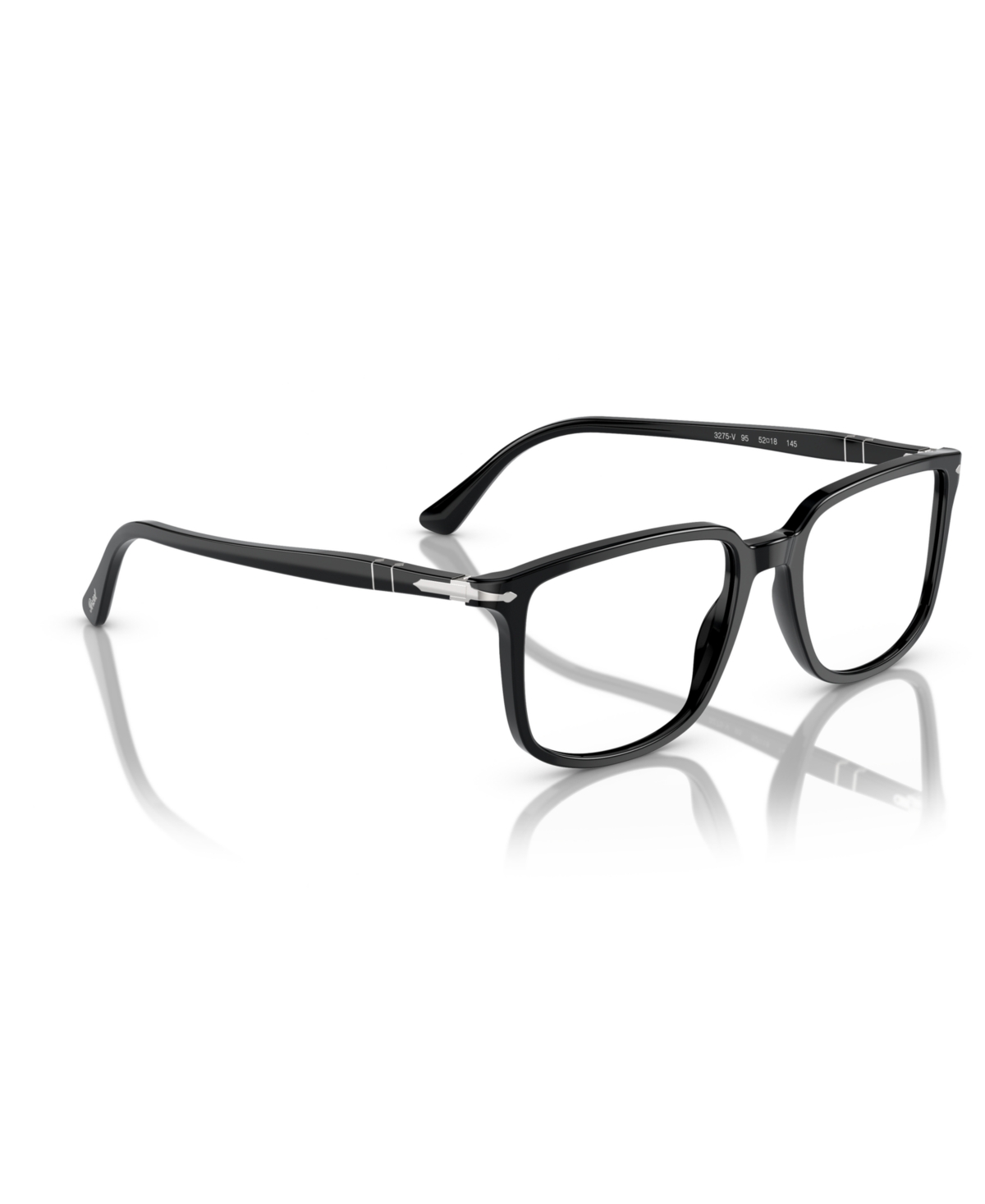 Persol Unisex Eyeglasses, O3275v In Black