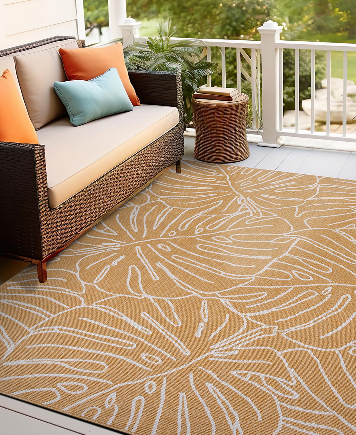 Main Street Rugs Citta Outdoor 4031 5'x7' Area Rug