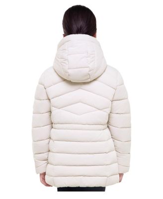 Little and Big Girl Shower Resistant Puffer Coat, Size 4-18